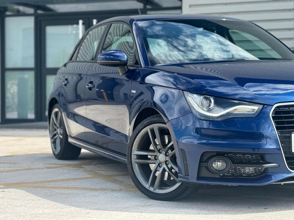 Audi A1 1.4 Tfsi S Line Sportback S Tronic Euro 5 Blue #3