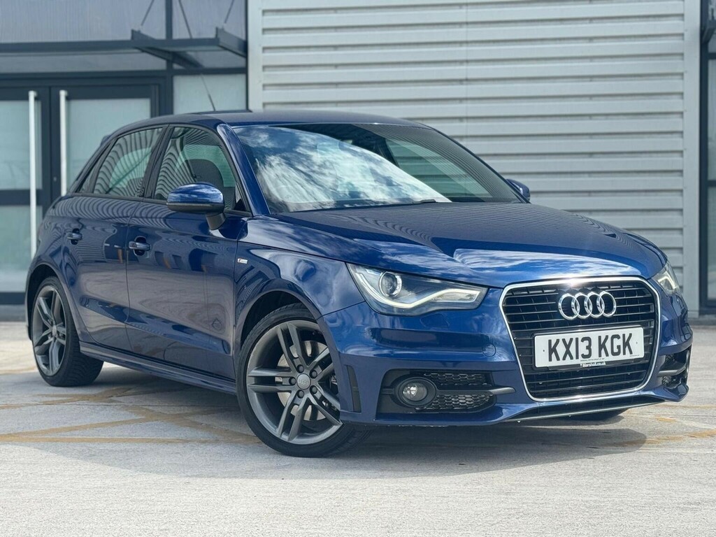 Audi A1 1.4 Tfsi S Line Sportback S Tronic Euro 5 Blue