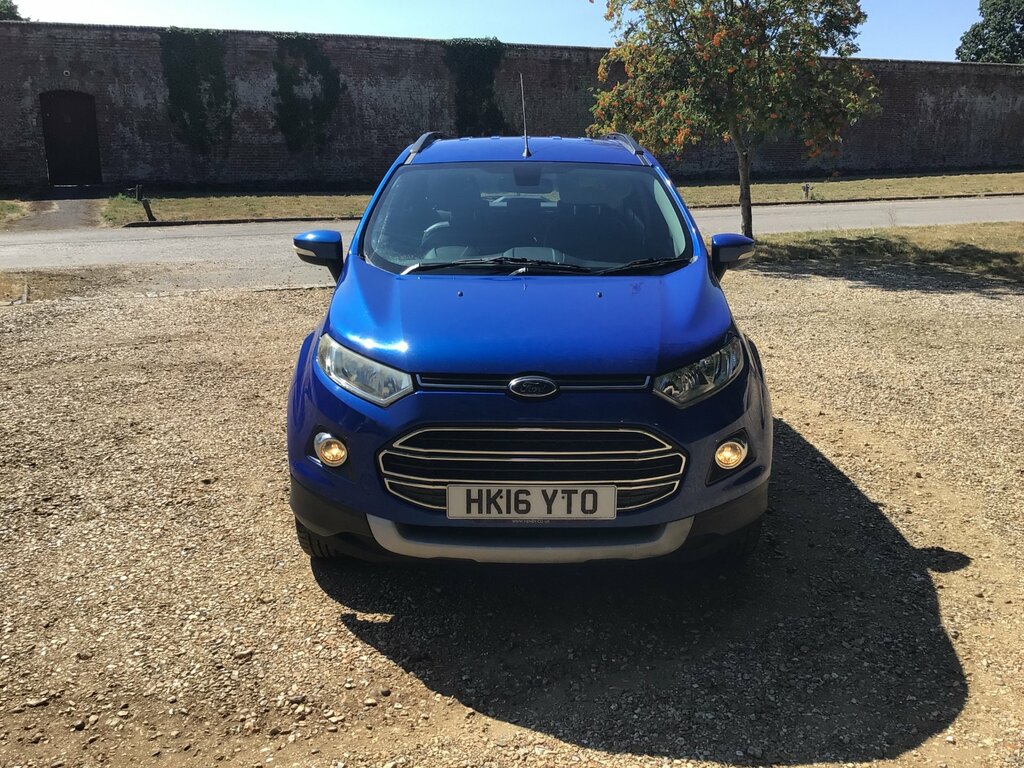 Ford Ecosport 1.5 Tdci Titanium Suv 2Wd Euro 6 Blue #4