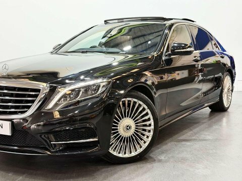Mercedes-Benz S Class 2016 3.0 S 350 D L Amg Line 255 Bhp Black #13