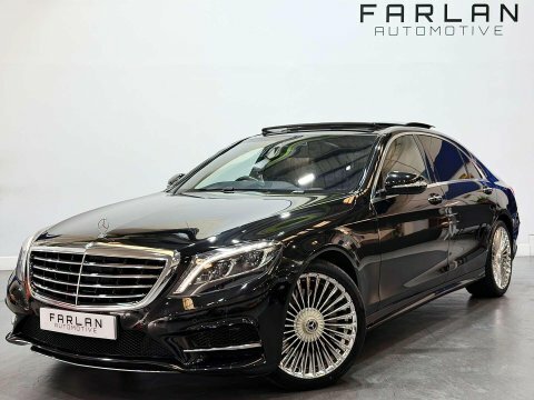 Mercedes-Benz S Class 2016 3.0 S 350 D L Amg Line 255 Bhp Black #3