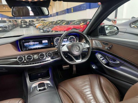 Mercedes-Benz S Class 2016 3.0 S 350 D L Amg Line 255 Bhp Black #56