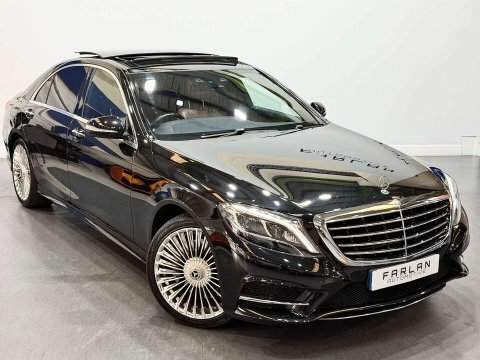 Mercedes-Benz S Class 2016 3.0 S 350 D L Amg Line 255 Bhp Black #6