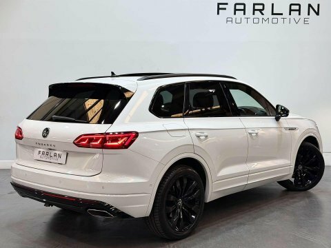 Volkswagen Touareg 3.0 Tdi V6 White #4
