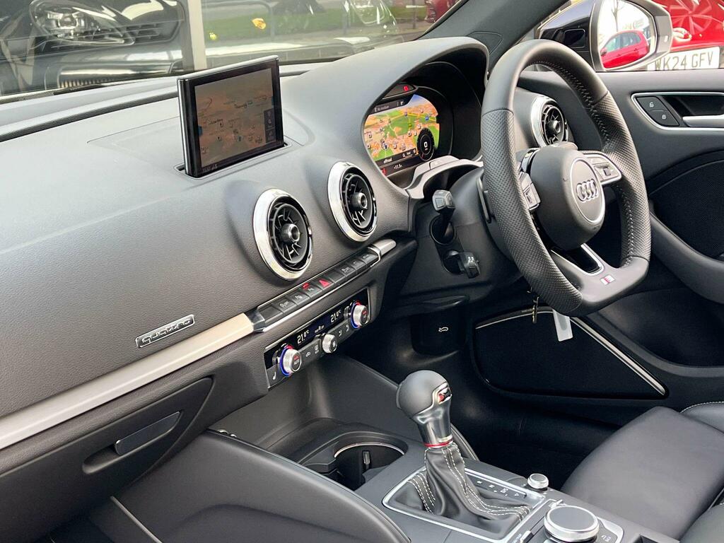 Audi S3 2.0 Tfsi Black Edition Quattro Saloon S-tronic 300 White #5