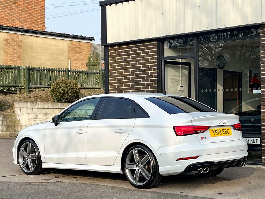 Audi S3 2.0 Tfsi Black Edition Quattro Saloon S-tronic 300 White #4