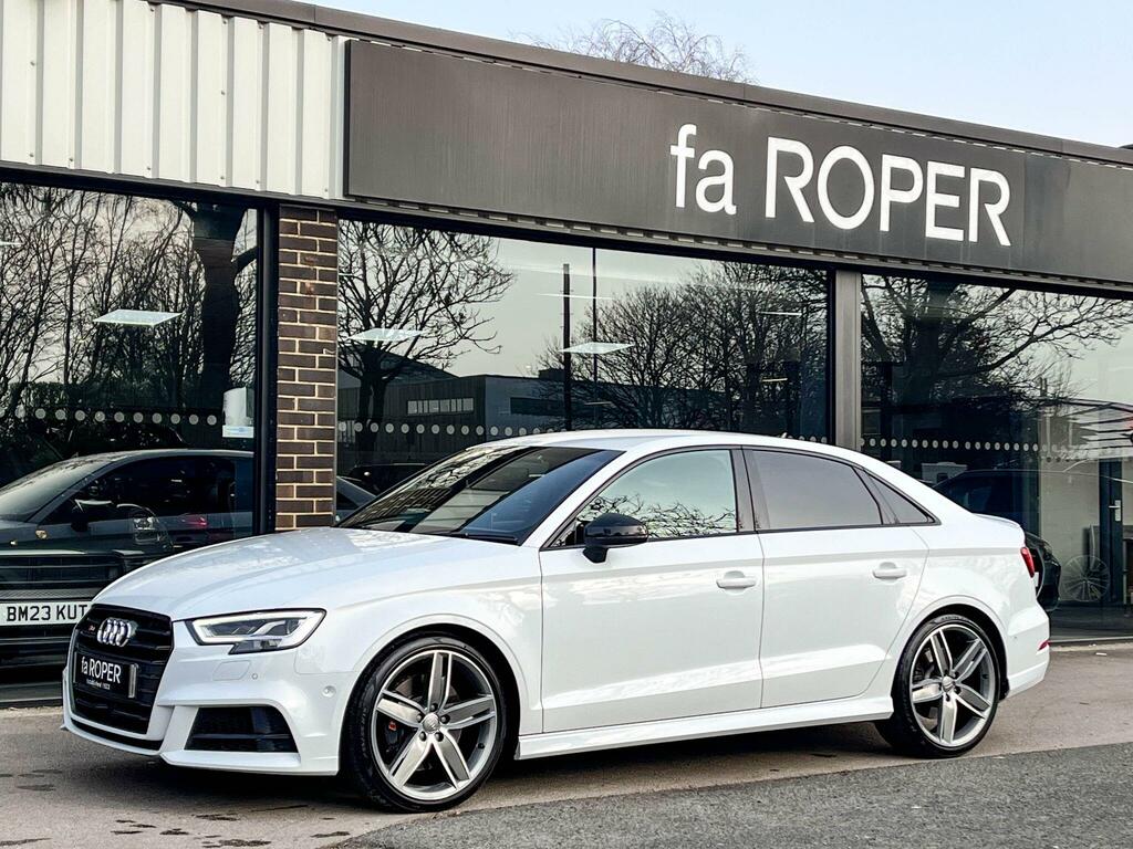 Audi S3 2.0 Tfsi Black Edition Quattro Saloon S-tronic 300 White #2