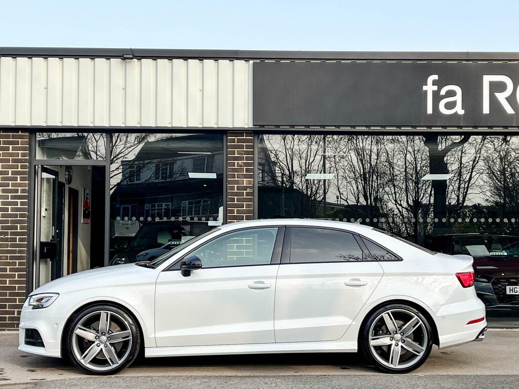Audi S3 2.0 Tfsi Black Edition Quattro Saloon S-tronic 300 White #3