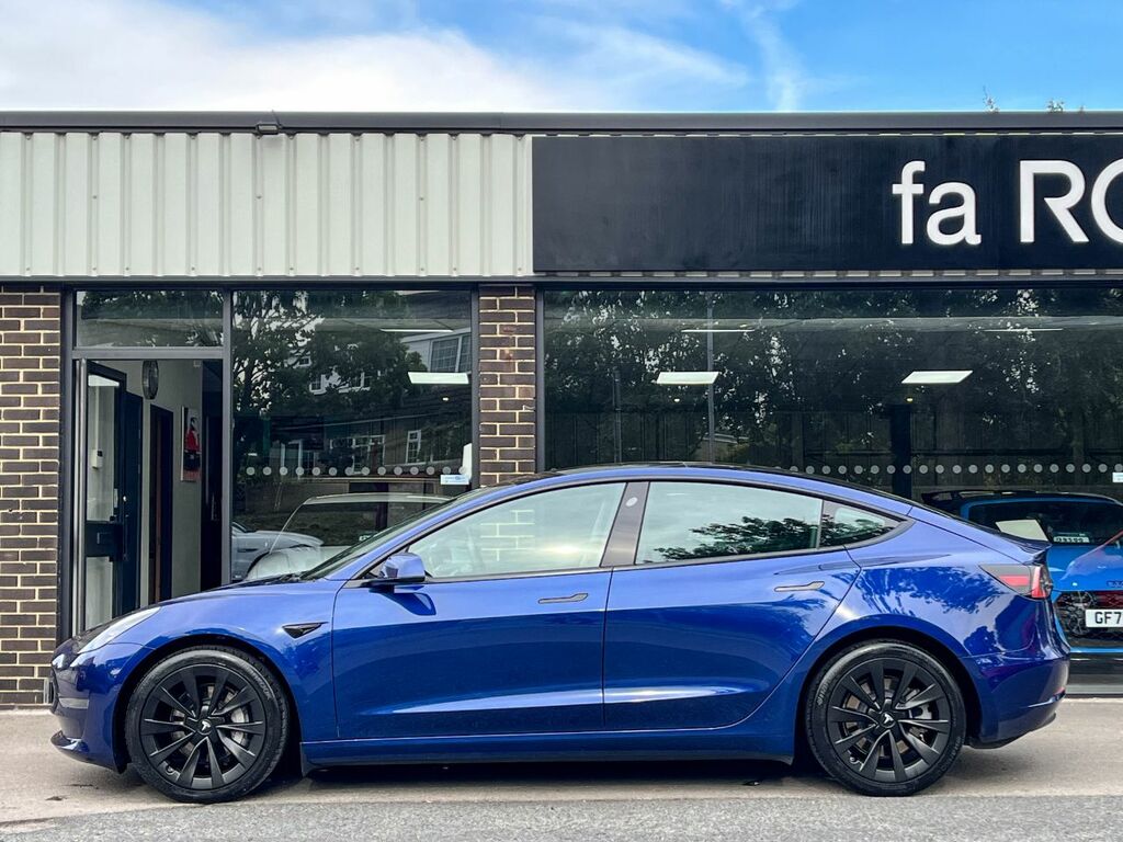 Tesla Model 3 Long Range Dual Motor All Wheel Drive Blue #3