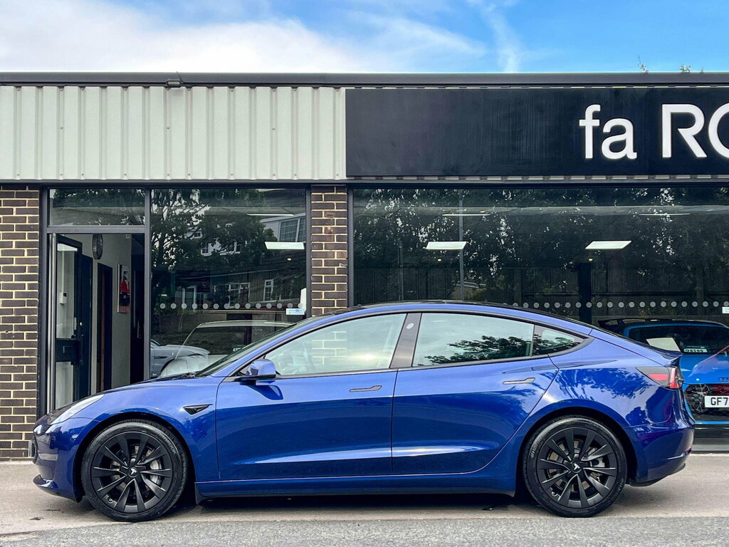 Tesla Model 3 Long Range Dual Motor All Wheel Drive Blue #3