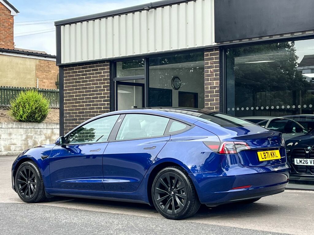 Tesla Model 3 Long Range Dual Motor All Wheel Drive Blue #4