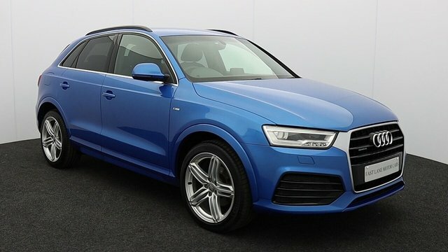 Audi Q3 2.0 Tdi S Line Plus Suv Quattro Blue