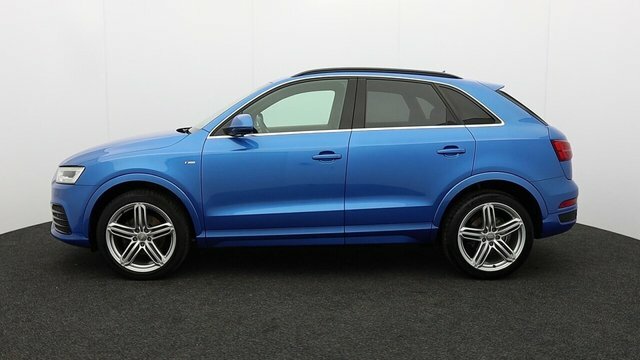 Audi Q3 2.0 Tdi S Line Plus Suv Quattro Blue #4