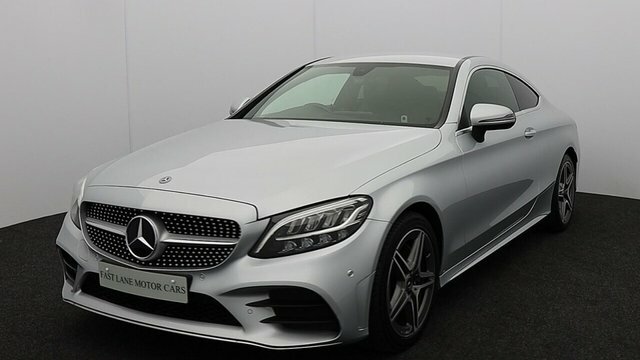 Mercedes-Benz C Class 1.5 C200 Mhev Amg Line Coupe G-tronic Silver #3
