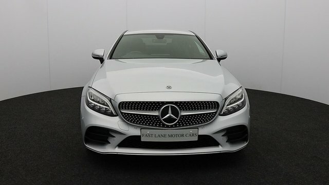 Mercedes-Benz C Class 1.5 C200 Mhev Amg Line Coupe G-tronic Silver #2