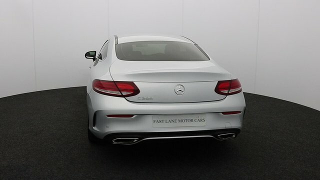 Mercedes-Benz C Class 1.5 C200 Mhev Amg Line Coupe G-tronic Silver #6