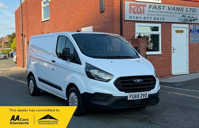 Ford Transit Custom 2.0 300 Ecoblue Leader L1 H1 Swb Low Roof 105 Bhp White