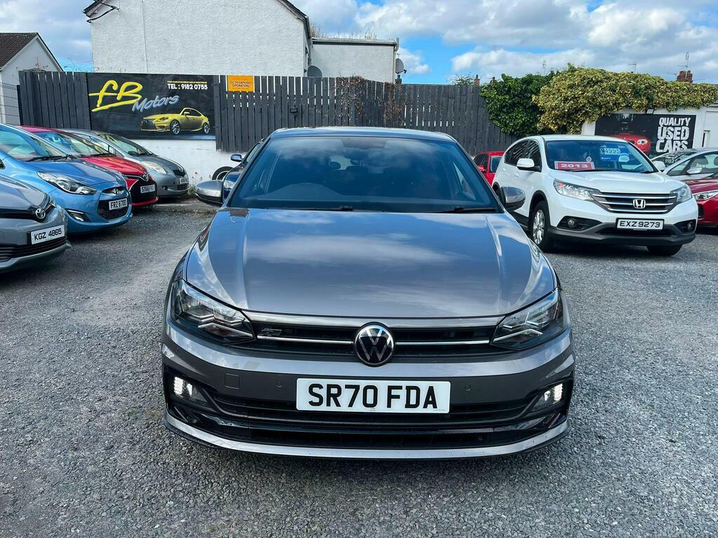 Volkswagen Polo 1.0 Tsi R-line Dsg Euro 6 S S Grey #2