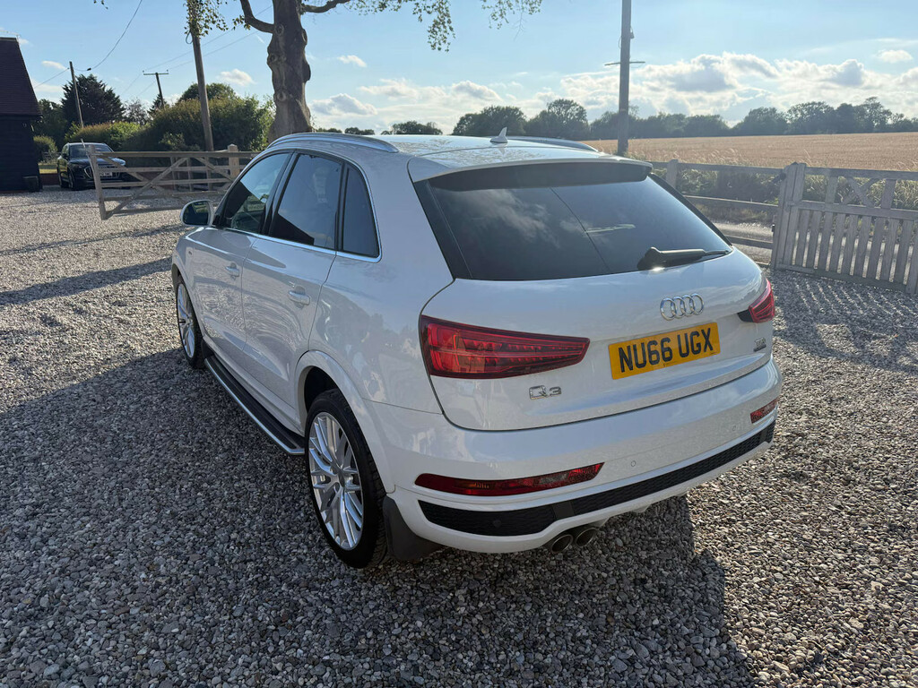 Audi Q3 2.0 Q3 S Line Tdi Quattro 4Wd Suv Manu NU66UGX White #3