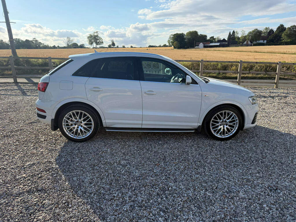 Audi Q3 2.0 Q3 S Line Tdi Quattro 4Wd Suv Manu NU66UGX White #6