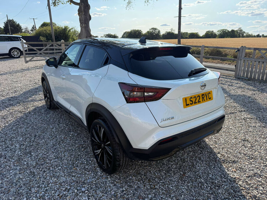 Nissan Juke 1.0 Juke Tekna Dig-t Suv LS22RYC White #3