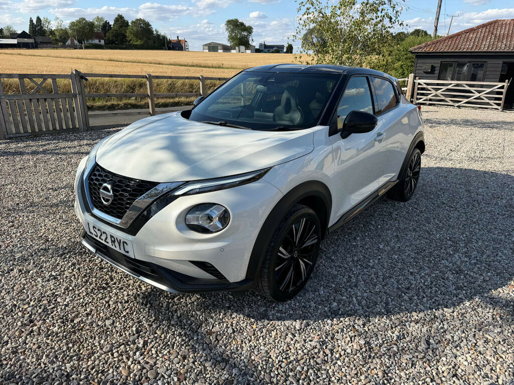 Nissan Juke 1.0 Juke Tekna Dig-t Suv LS22RYC White #2