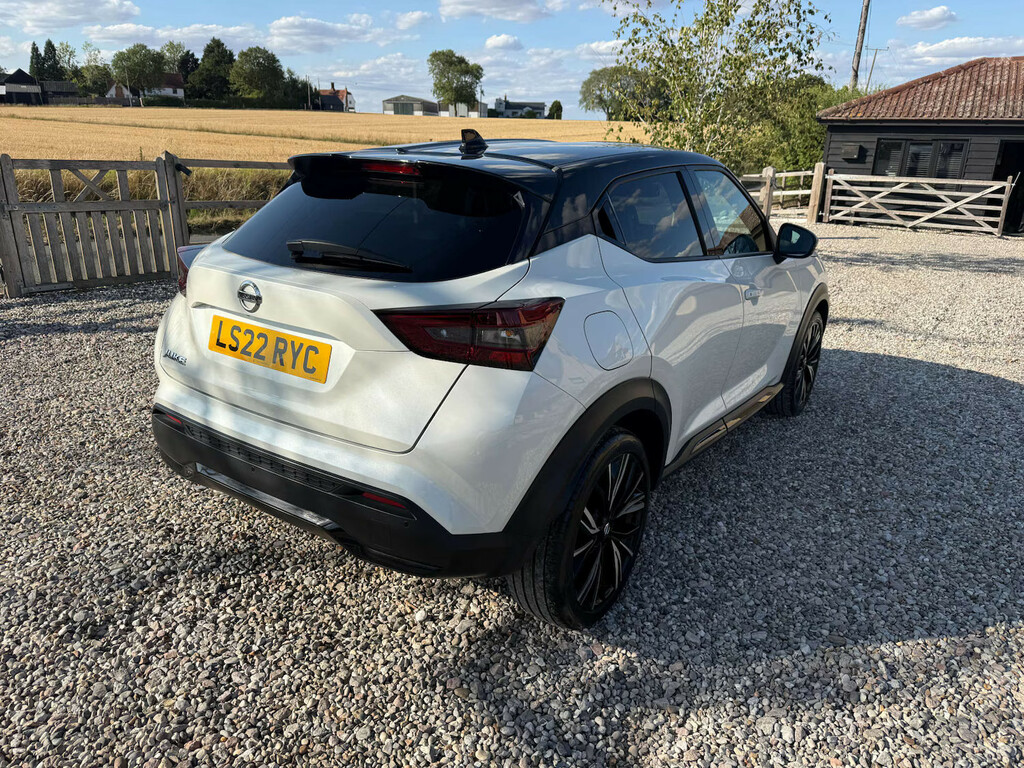 Nissan Juke 1.0 Juke Tekna Dig-t Suv LS22RYC White #4