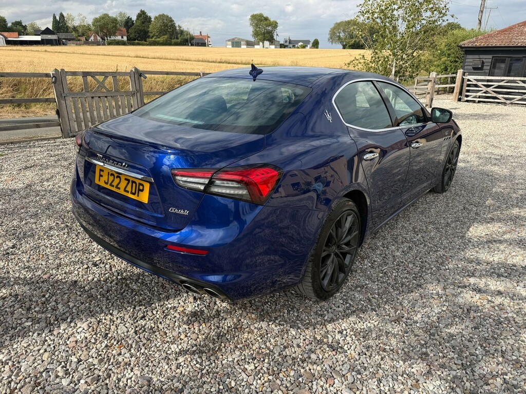 Maserati Ghibli Hybrid Gt Sport Pack Saloon Blue #4