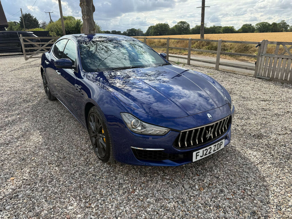 Maserati Ghibli Hybrid Gt Sport Pack Saloon Blue