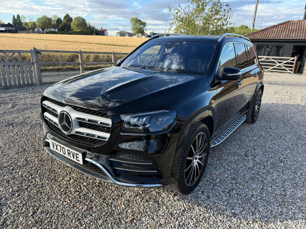 Mercedes-Benz GLS Class Gls 400D 4Matic Amg Line Premium 9G-tronic E Black #2