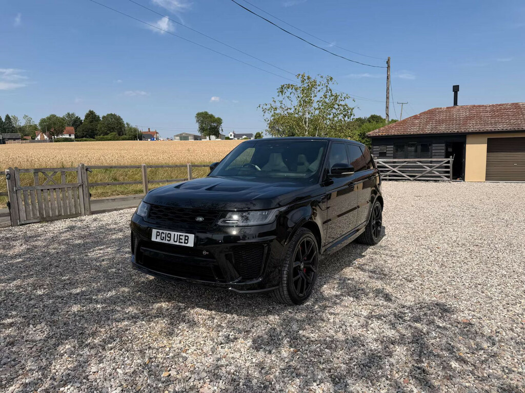 Land Rover Range Rover Sport 5.0 V8 S C 575 Svr Estate Black