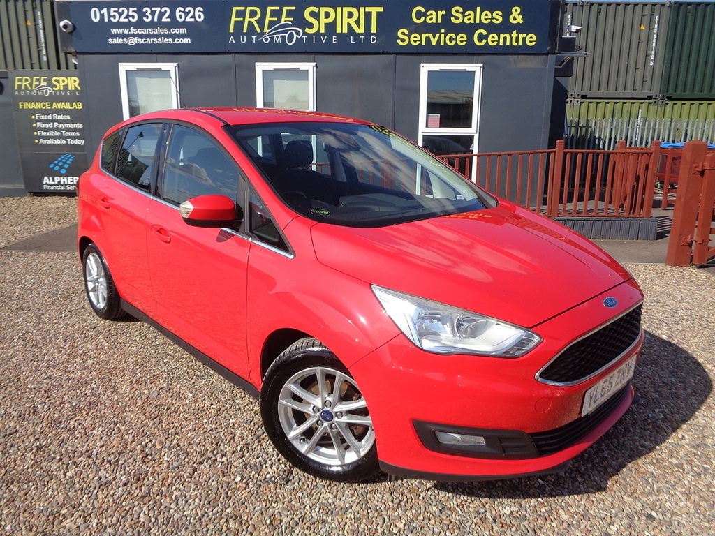 Ford C-Max Tdci Zetec Red