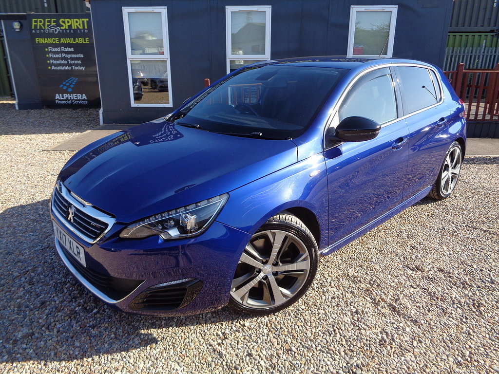 Peugeot 308 Bluehdi Gt Blue #4