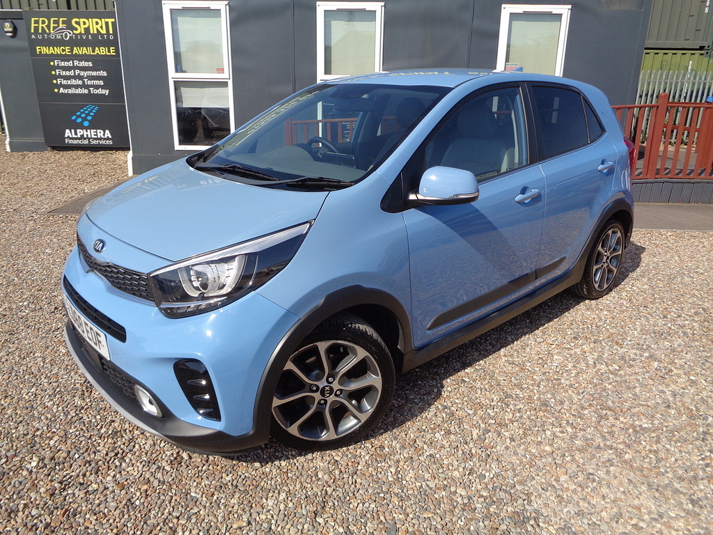 Kia Picanto X-line Blue #4