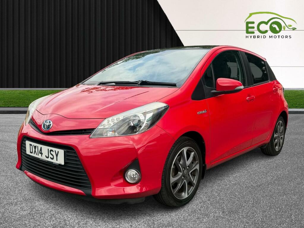 Toyota Yaris Hatchback 1.5 Vvt-h Trend 201414 DX14JSY Red #6