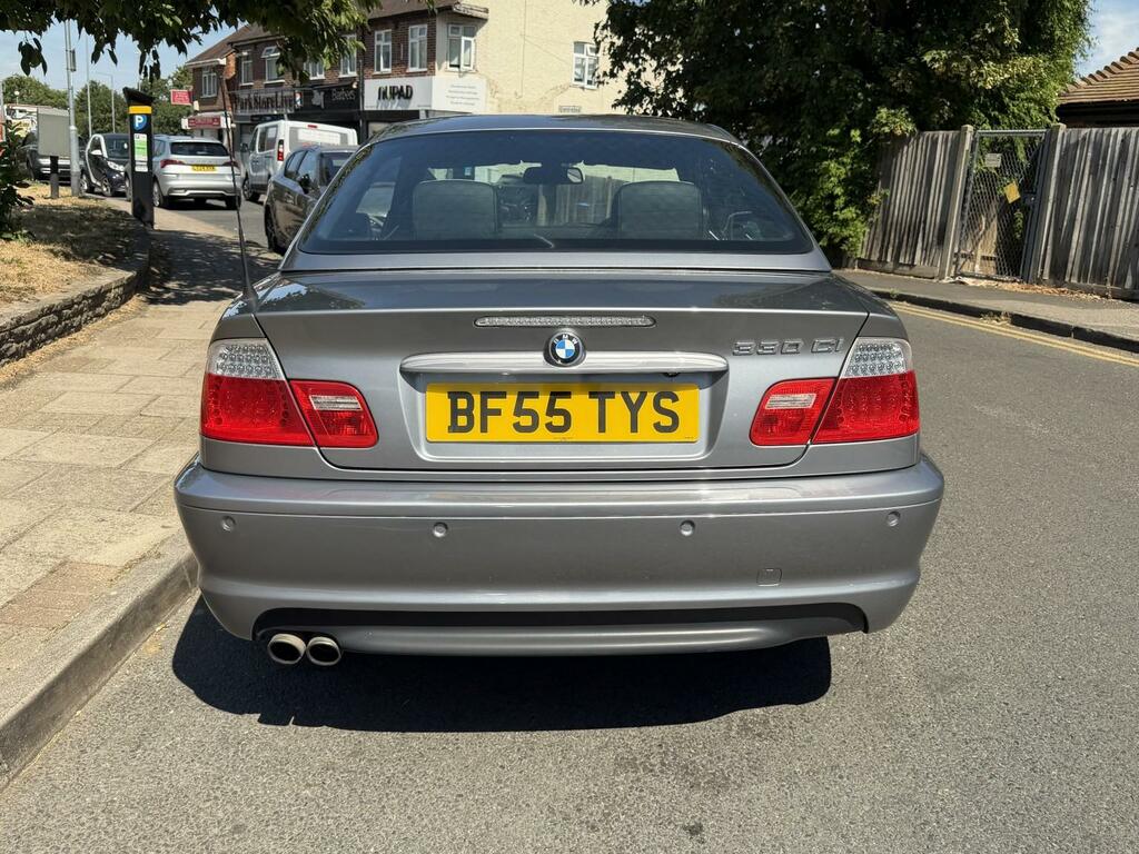 BMW 3 Series Convertible 3.0 330Cd Sport 200555 Silver #11