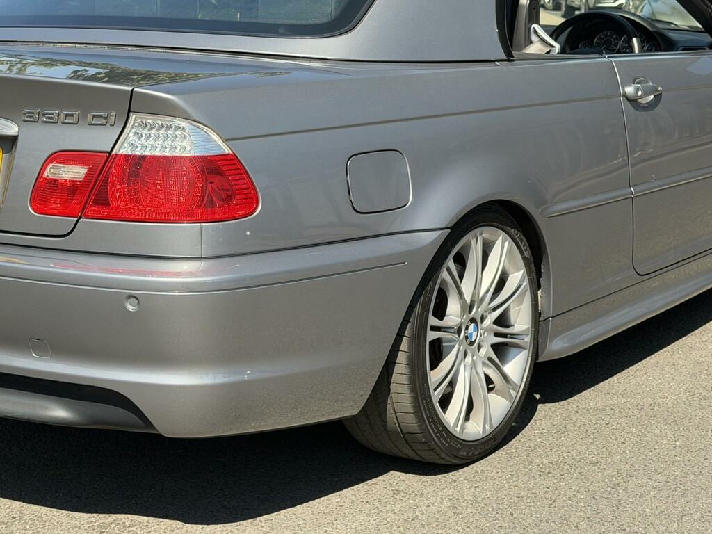 BMW 3 Series Convertible 3.0 330Cd Sport 200555 Silver #22