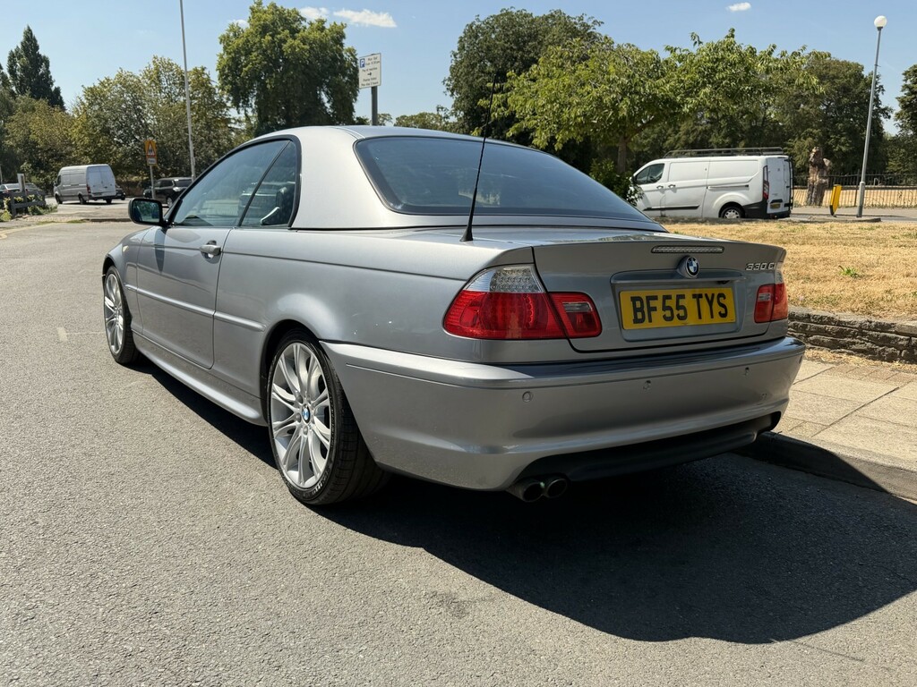 BMW 3 Series Convertible 3.0 330Cd Sport 200555 Silver #10