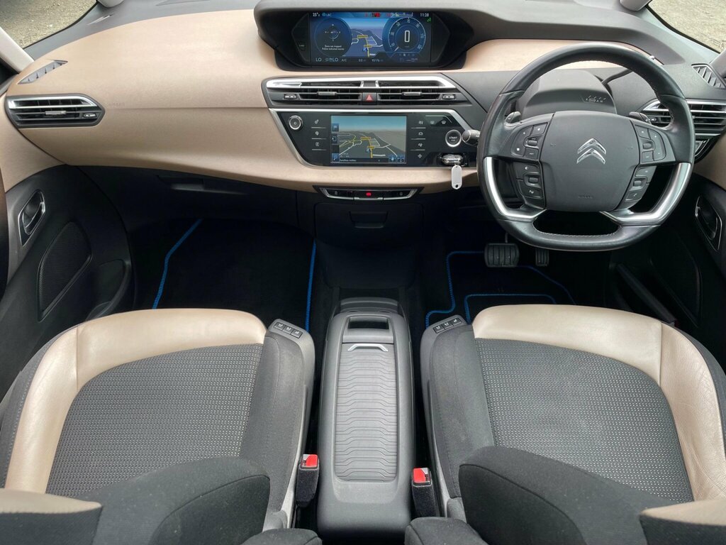 Citroen Grand C4 SpaceTourer 1.6 E-hdi Exclusive Etg6 Euro 5 Ss Blue #2