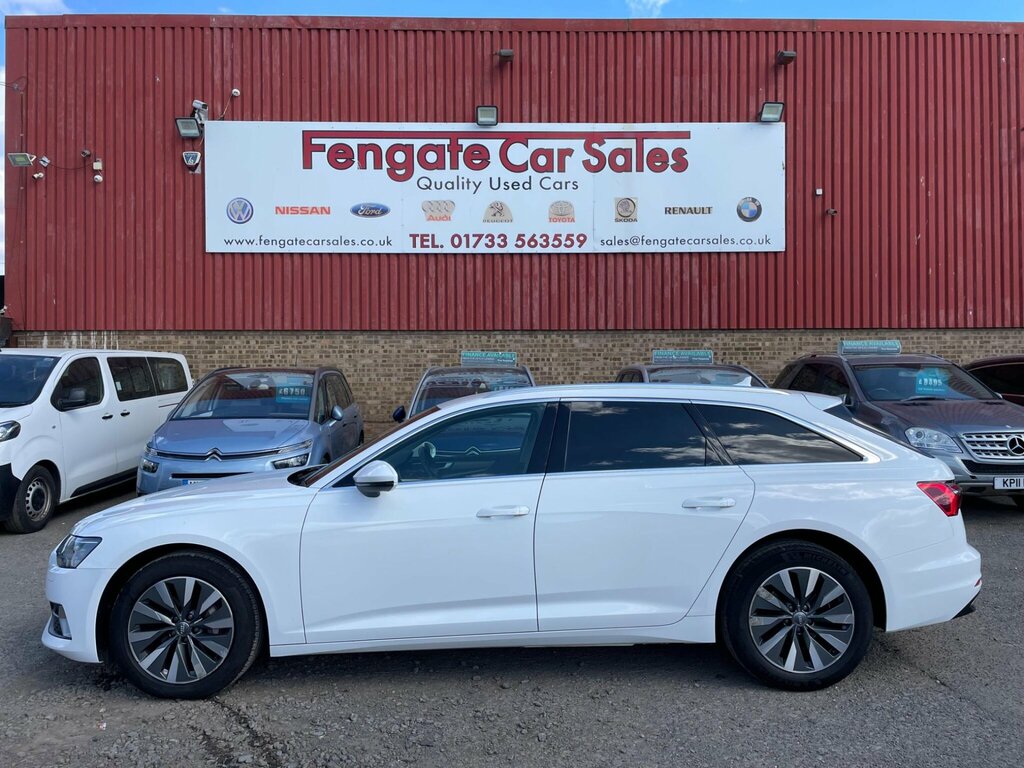 Audi A6 Avant Audi A6 Avant S Line 40 Tdi 204 Ps S Tronic White #8
