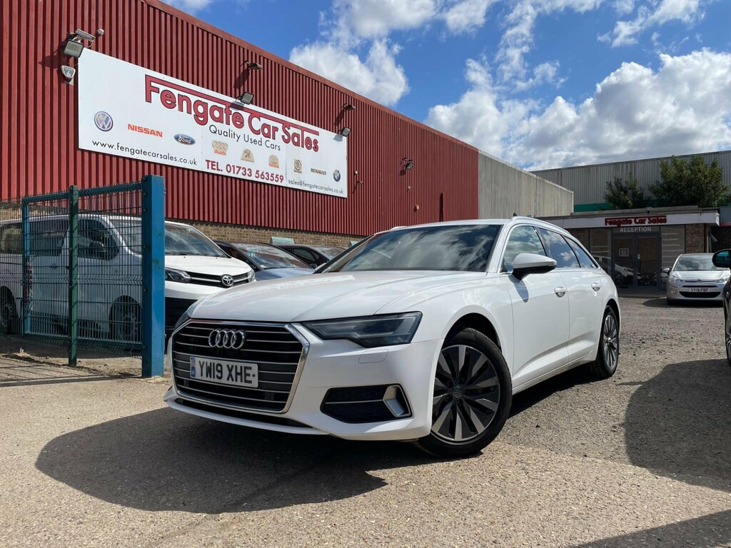 Audi A6 Avant 2.0 Tdi 40 Sport S Tronic Euro 6 Ss White