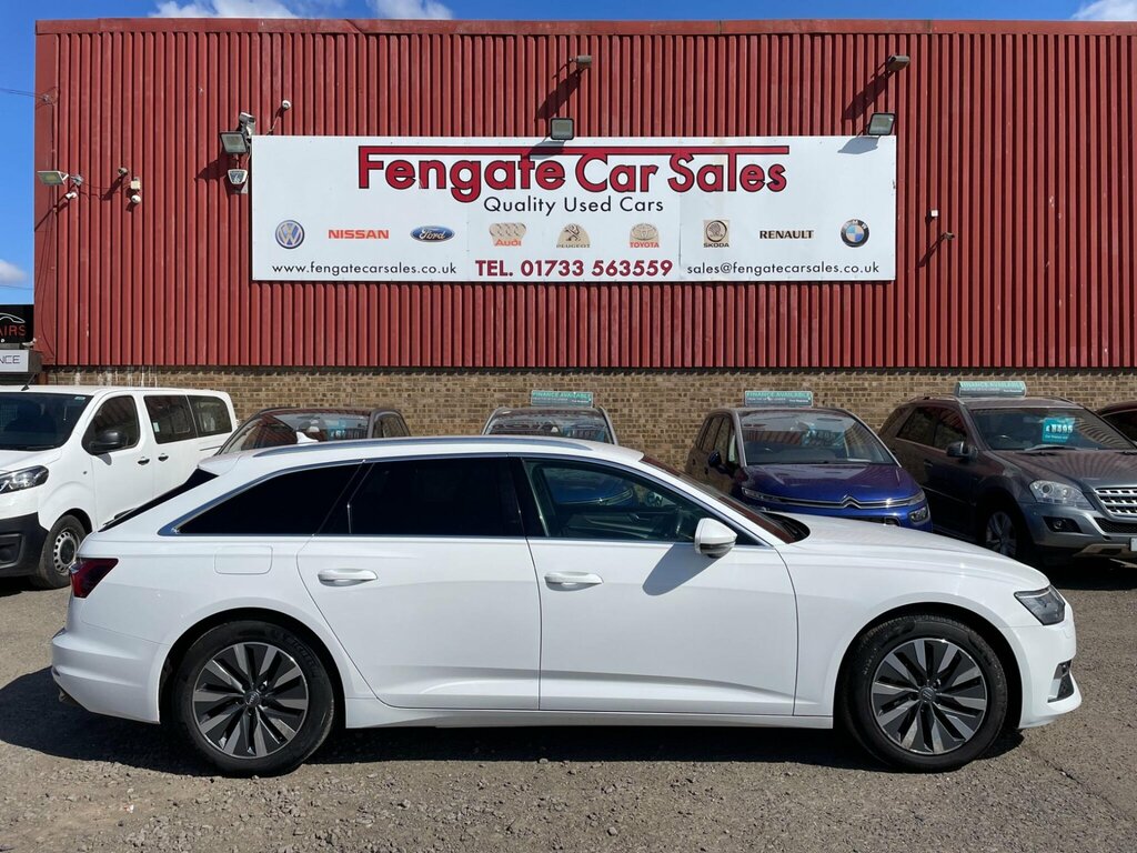 Audi A6 Avant Audi A6 Avant S Line 40 Tdi 204 Ps S Tronic White #7