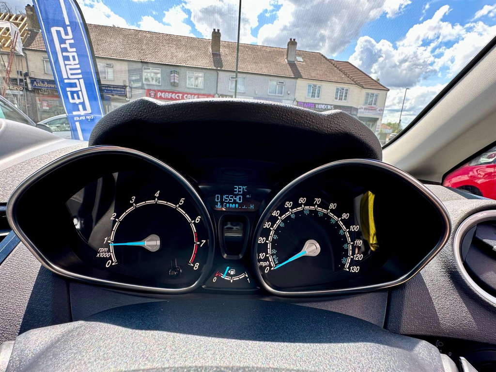 Ford Fiesta 1.25 Zetec Euro 6 Blue #3
