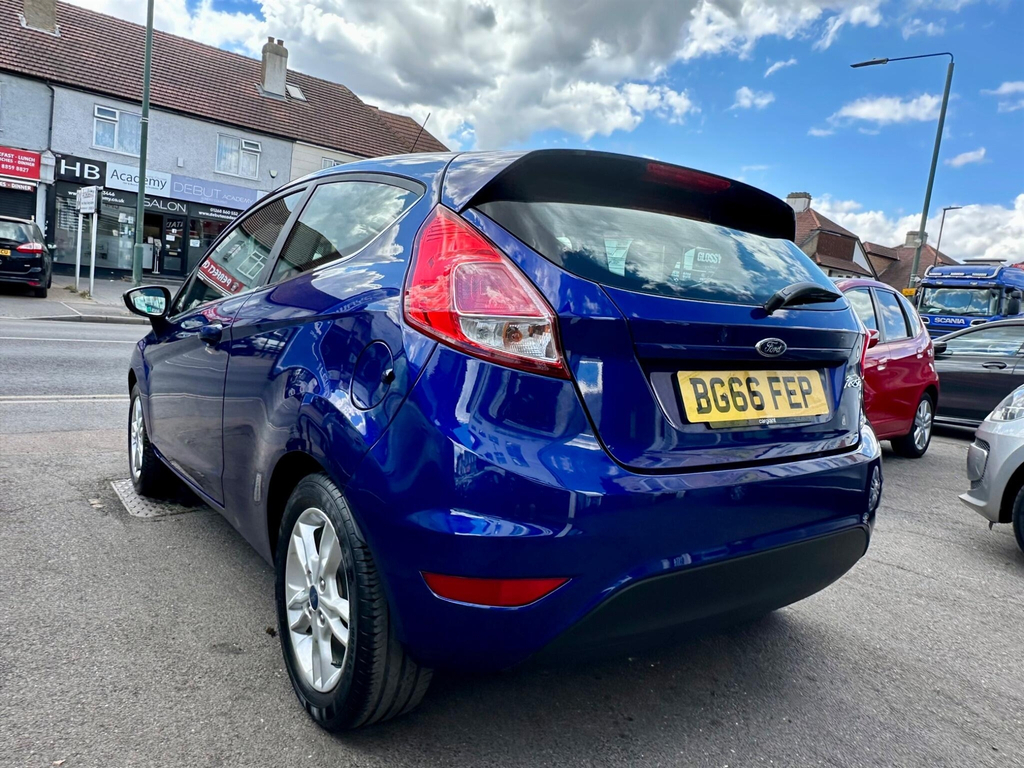Ford Fiesta 1.25 Zetec Euro 6 Blue #6