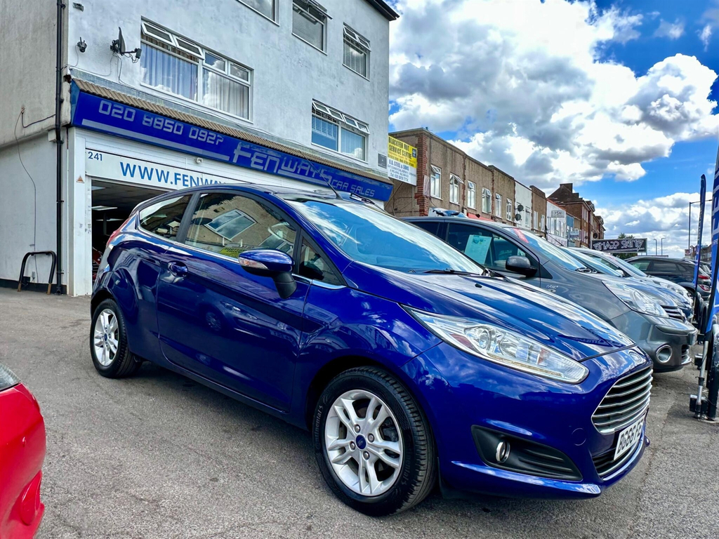 Ford Fiesta 1.25 Zetec Euro 6 Blue #5