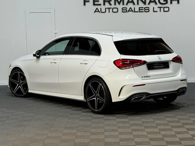Mercedes-Benz A Class A 200 D Amg Line LL69LGD White #3