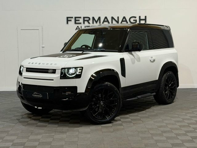 Land Rover Defender Automatic MW74KZB White #4