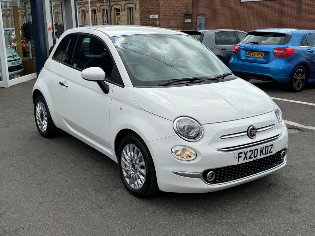 Fiat 500 Hatchback 1.2 Lounge Euro 6 Ss 202020 FX20KDZ White #4