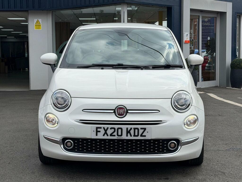 Fiat 500 Hatchback 1.2 Lounge Euro 6 Ss 202020 FX20KDZ White #5
