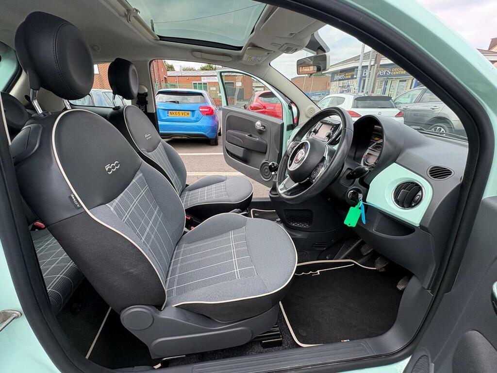 Fiat 500 Hatchback 1.2 Lounge Euro 6 Ss 201717 WM17KCE Green #3